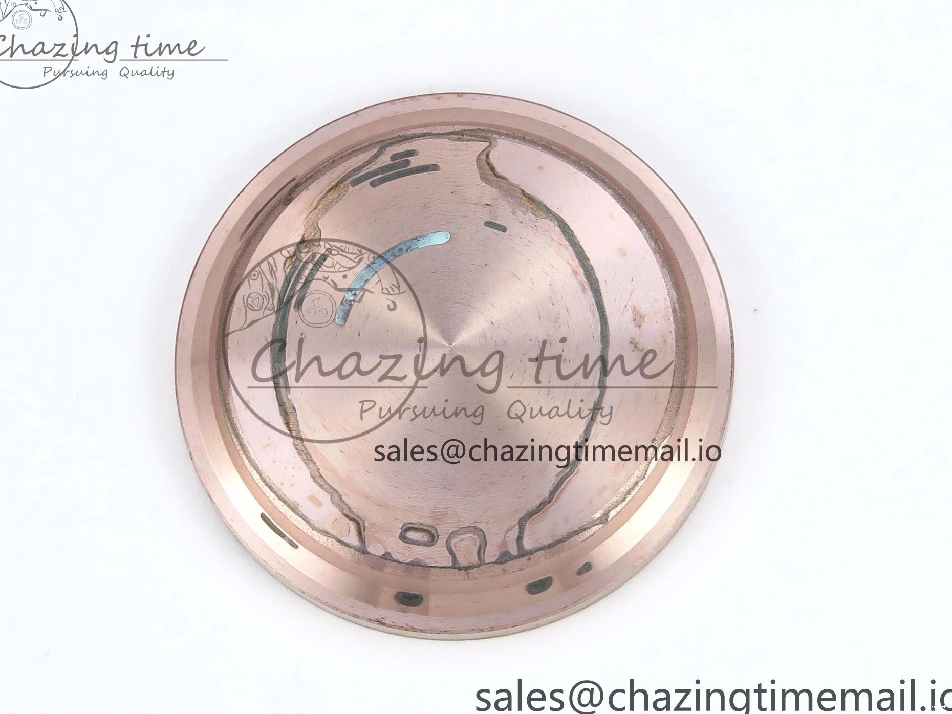 (Gain Best 40 RG A2836 Brown 228235 1:1 Weight) Noob Dial Edition Roman Bracelet President Date Day on 0326